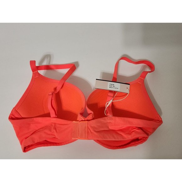 Stonpard Women's Contour Push Up Bra Sizes 34B and 34C Style X0032NJHZR Orange - Picture 4 of 11